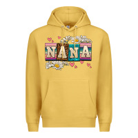 Antique Gold daisy nana Premium Hoodie - AdoDesignShop
