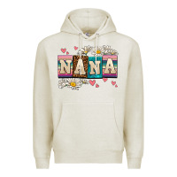 Oatmeal Heather daisy nana Premium Hoodie - AdoDesignShop