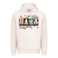 Pale Pink daisy nana Premium Hoodie - AdoDesignShop