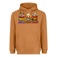 Meerkat hallothanksmas cupcakes Heavyweight Hoodie - texasbilliewilder