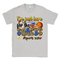 Moon Dust im just here for the snacks sports sister Classic Tee - Zillion Design Studio