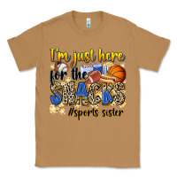 Toasted Coconut im just here for the snacks sports sister Classic Tee - Zillion Design Studio