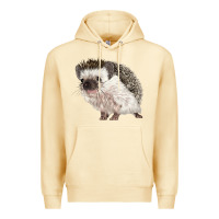 Pina Colada Hedgehog Illustrations Premium Hoodie - LillyAllenDesigns