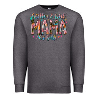 Charcoal Heather glitter and dirt mama of both Premium Sweatshirt - RacoonDesign