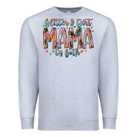 Heather Grey glitter and dirt mama of both Premium Sweatshirt - RacoonDesign