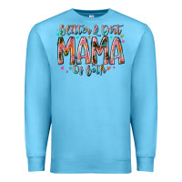 Glitter And Dirt Mama Of Both Premium Sweatshirt | Teevron