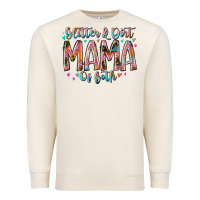 Sandshell glitter and dirt mama of both Premium Sweatshirt - RacoonDesign