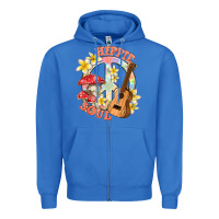 True Royal hippie soul with peace Zipper Hoodie - texasbilliewilder