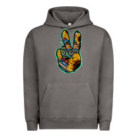 Pigment Tornado Aztec Sunflower Peace Sign Urban Hoodie - Jasminsmagicworld