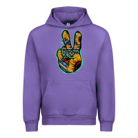Tulip Aztec Sunflower Peace Sign Urban Hoodie - Jasminsmagicworld
