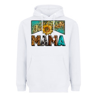 White mama sunflower junkie Heavyweight Hoodie - Zillion Design Studio