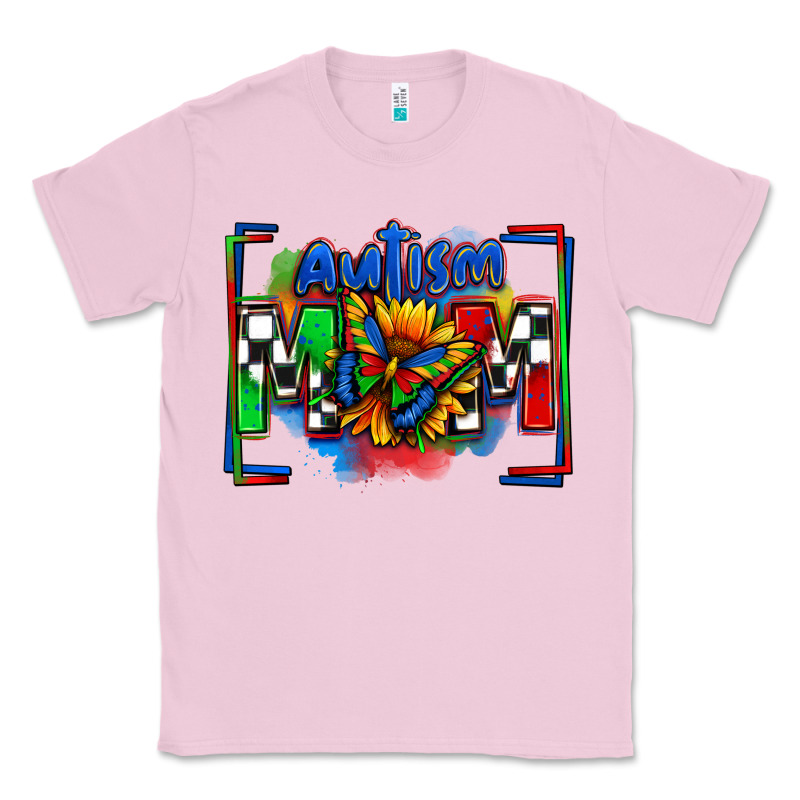 Autism Mom Checkered Flag Classic Tee by Zillion Design Studio | Teevron