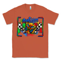 Copper autism mom checkered flag Classic Tee - Zillion Design Studio