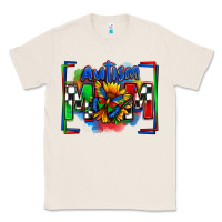 Natural autism mom checkered flag Classic Tee - Zillion Design Studio