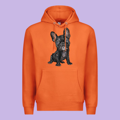 French Bulldog Premium Hoodie Designed By Barkaloodesign