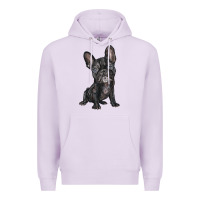 Lilac french bulldog Premium Hoodie - BarkalooDesign