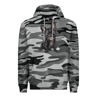 Slate Camo french bulldog Premium Hoodie - BarkalooDesign