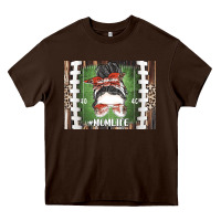American Football Mom Life Heavy Core Tee | Teevron