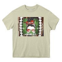 Mossy American Football Mom life Heavy Core Tee - CowhideDigitalArt