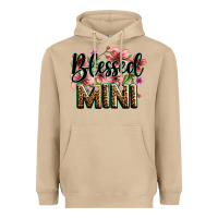 Mushroom flowers blessed mini Heavyweight Hoodie - Zillion Design Studio