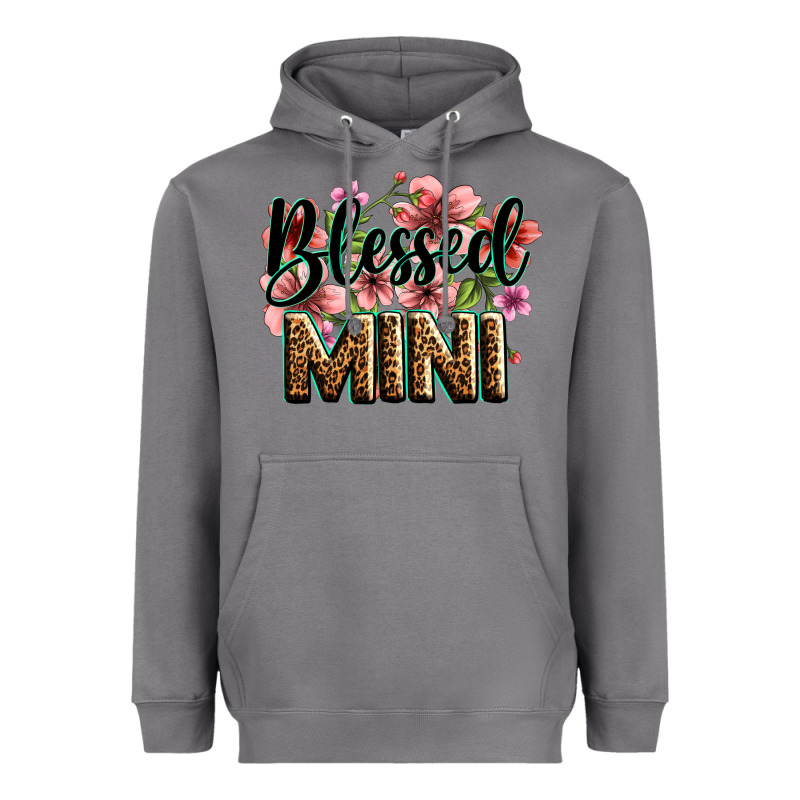 Flowers Blessed Mini Heavyweight Hoodie by Zillion Design Studio | Teevron