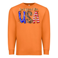 Carrot god bless the usa Premium Sweatshirt - RacoonDesign
