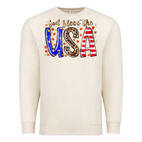 Sandshell god bless the usa Premium Sweatshirt - RacoonDesign