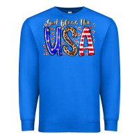 True Royal god bless the usa Premium Sweatshirt - RacoonDesign