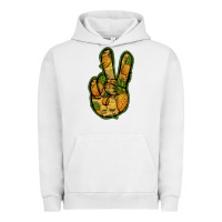 Pigment Lunar Rock Pineapple Peace Sign Urban Hoodie - Jasminsmagicworld