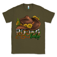 Army Green rodeo baby western Classic Tee - texasbilliewilder