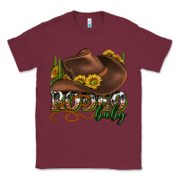 Burgundy rodeo baby western Classic Tee - texasbilliewilder