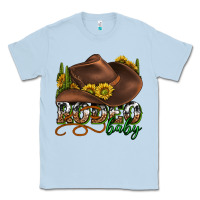 Dusty Blue rodeo baby western Classic Tee - texasbilliewilder
