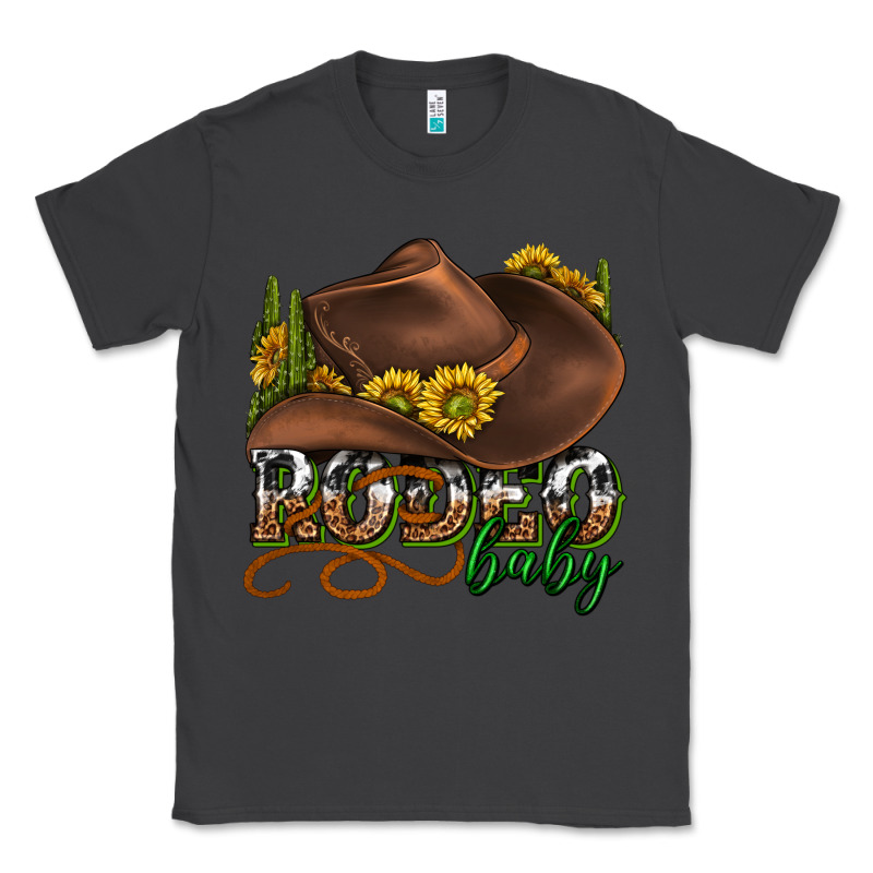 Rodeo Baby Western Classic Tee by texasbilliewilder | Teevron