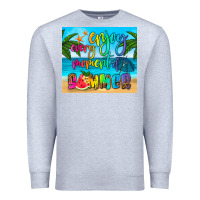 Heather Grey enjoy every moment of summer Premium Sweatshirt - HRA Design Shop