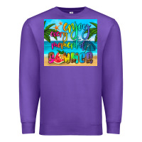 Purple enjoy every moment of summer Premium Sweatshirt - HRA Design Shop