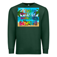 Sports Green enjoy every moment of summer Premium Sweatshirt - HRA Design Shop