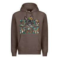 Coffee dog mom french bulldog Premium Hoodie - BarkalooDesign