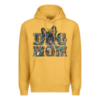 Mustard dog mom french bulldog Premium Hoodie - BarkalooDesign