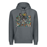 Rock dog mom french bulldog Premium Hoodie - BarkalooDesign