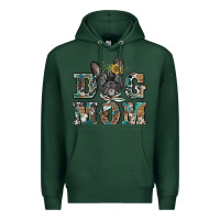 Sports Green dog mom french bulldog Premium Hoodie - BarkalooDesign
