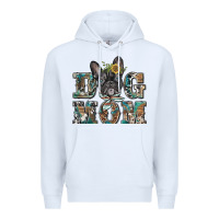 White dog mom french bulldog Premium Hoodie - BarkalooDesign