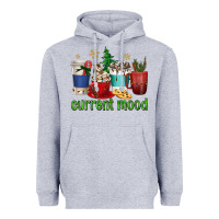 Heather Grey coffee cups current mood Heavyweight Hoodie - texasbilliewilder