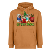 Meerkat coffee cups current mood Heavyweight Hoodie - texasbilliewilder