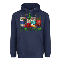 Coffee Cups Current Mood Heavyweight Hoodie | Teevron