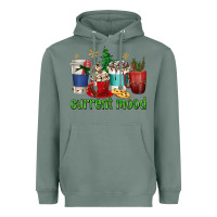 Sage coffee cups current mood Heavyweight Hoodie - texasbilliewilder