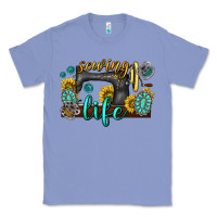 Colony Blue sewing life western Classic Tee - texasbilliewilder