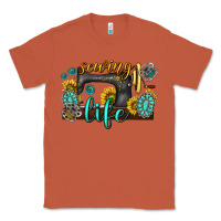 Copper sewing life western Classic Tee - texasbilliewilder