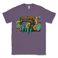 Lavender sewing life western Classic Tee - texasbilliewilder