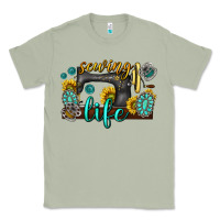 Matcha sewing life western Classic Tee - texasbilliewilder