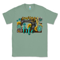 Sage sewing life western Classic Tee - texasbilliewilder